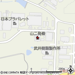 山二発條上田工場周辺の地図