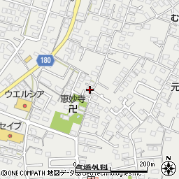 茨城県水戸市元吉田町1677-16周辺の地図