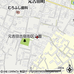 茨城県水戸市元吉田町2111-7周辺の地図