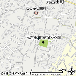 茨城県水戸市元吉田町2126-6周辺の地図