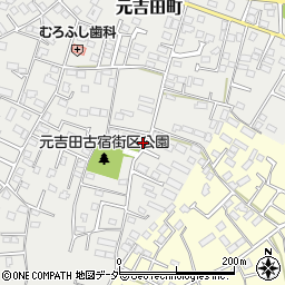 茨城県水戸市元吉田町2123-3周辺の地図
