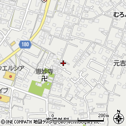 茨城県水戸市元吉田町2089周辺の地図