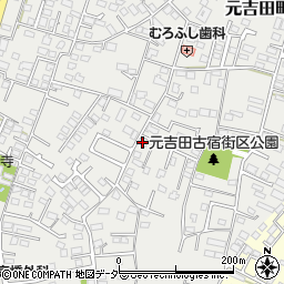 茨城県水戸市元吉田町2103-3周辺の地図