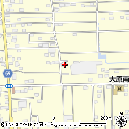 群馬県太田市大原町143周辺の地図