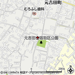 茨城県水戸市元吉田町2126-8周辺の地図