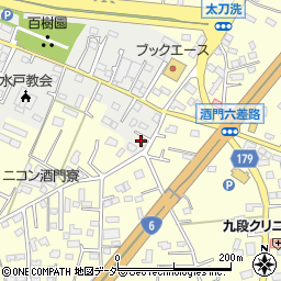 茨城県水戸市元吉田町2626周辺の地図