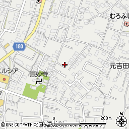茨城県水戸市元吉田町2089-4周辺の地図