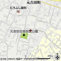 茨城県水戸市元吉田町2123-4周辺の地図