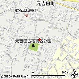 茨城県水戸市元吉田町2123-5周辺の地図