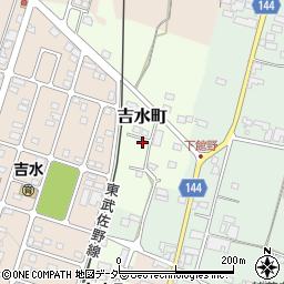 栃木県佐野市吉水町1411-1周辺の地図