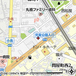 マクドナルド１７号高崎店周辺の地図