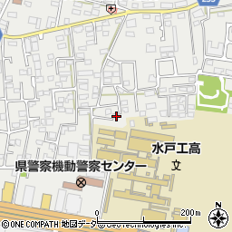 茨城県水戸市元吉田町1121-3周辺の地図