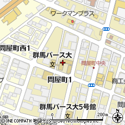 群馬パース大学周辺の地図