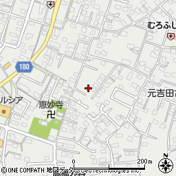 茨城県水戸市元吉田町2089-14周辺の地図