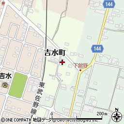 栃木県佐野市吉水町1411周辺の地図