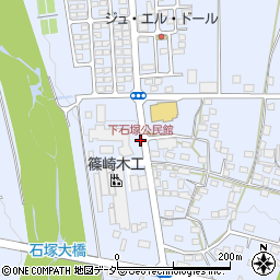 下石塚公民館周辺の地図