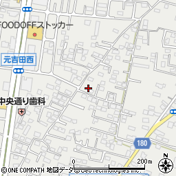 茨城県水戸市元吉田町1346周辺の地図