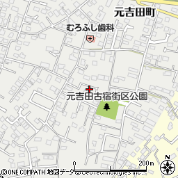 茨城県水戸市元吉田町2127周辺の地図