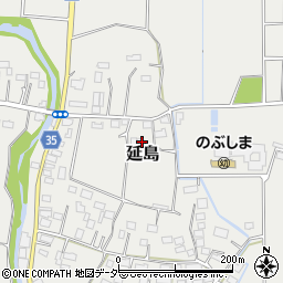 栃木県小山市延島1398周辺の地図