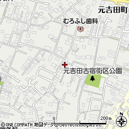 茨城県水戸市元吉田町2129周辺の地図