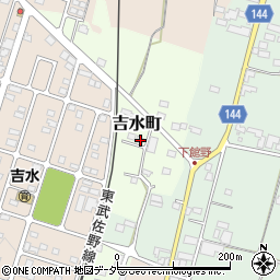 栃木県佐野市吉水町1464-3周辺の地図