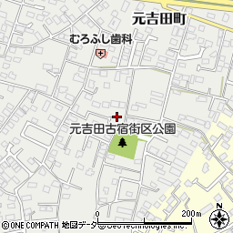 茨城県水戸市元吉田町2126-17周辺の地図