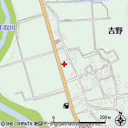 石川県白山市吉野カ43周辺の地図