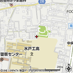 茨城県水戸市元吉田町1111周辺の地図