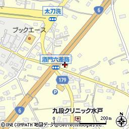 四季紅 水戸店周辺の地図