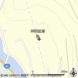 神岡鉱業株式会社　保安環境室周辺の地図