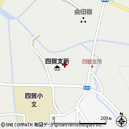 松本市社会福祉協議会　四賀地区センター周辺の地図