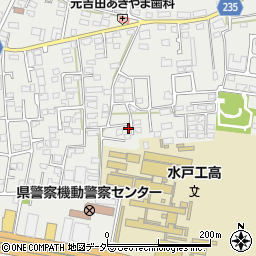 茨城県水戸市元吉田町1121-10周辺の地図