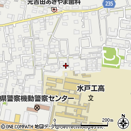 茨城県水戸市元吉田町1118周辺の地図