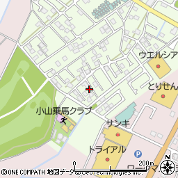 栃木県小山市羽川35周辺の地図