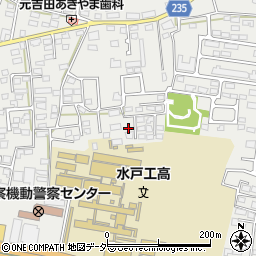 茨城県水戸市元吉田町1112-3周辺の地図