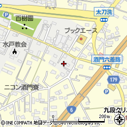 茨城県水戸市元吉田町2625-20周辺の地図