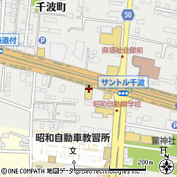 茨城県水戸市千波町2011周辺の地図