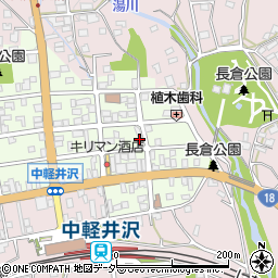 軽井沢印刷株式会社周辺の地図