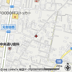 茨城県水戸市元吉田町1345周辺の地図
