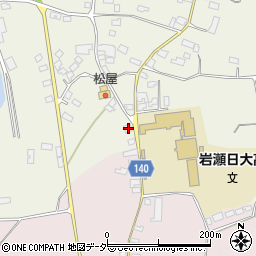 茨城県桜川市友部1745周辺の地図