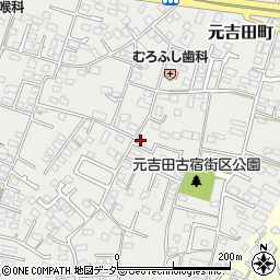 茨城県水戸市元吉田町2130-1周辺の地図