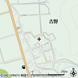 石川県白山市吉野オ40周辺の地図