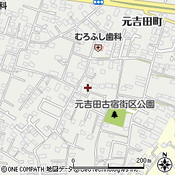 茨城県水戸市元吉田町2130-8周辺の地図
