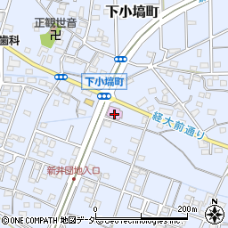 パチンコアンドスロットアサヒ高崎店周辺の地図