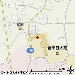 茨城県桜川市友部1739周辺の地図
