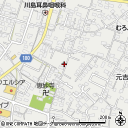 茨城県水戸市元吉田町1670-1周辺の地図