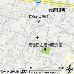 茨城県水戸市元吉田町2131-1周辺の地図