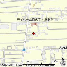 群馬県太田市大原町158-22周辺の地図
