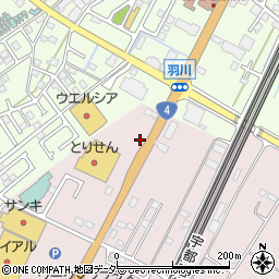 栃木県小山市喜沢646周辺の地図