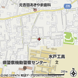 茨城県水戸市元吉田町1119-5周辺の地図